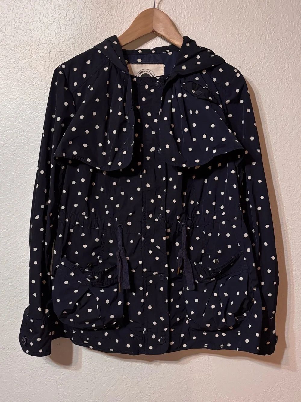 Anthropologie Daughters of the Liberation Anorak Rain Jacket Size 6
